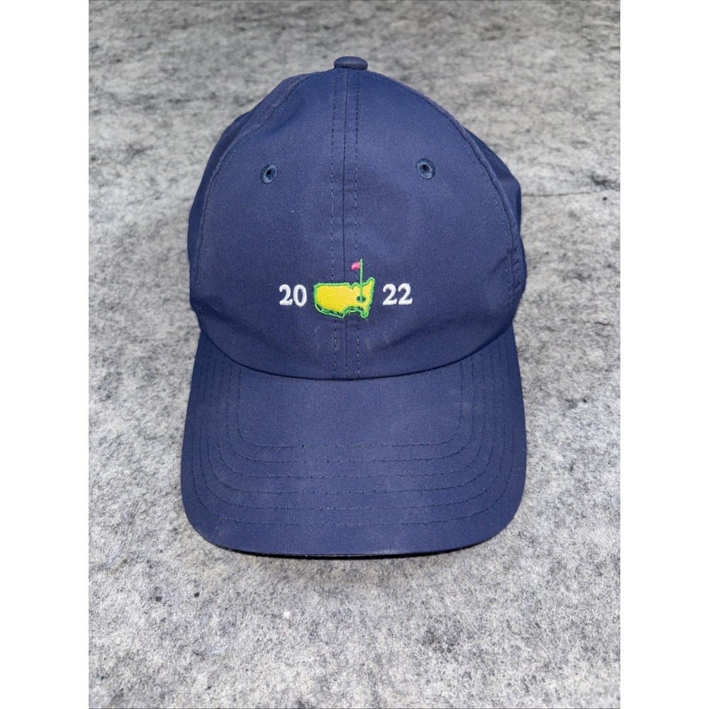 American Needle 2022 Masters Cap Blue Pink Flag Ladies Fit Hat Embroidered Golf